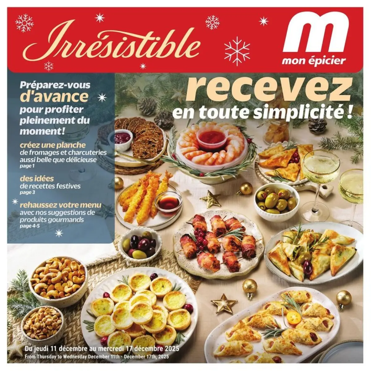 Metro supermarket Canada Offers from 11 to 17 December 2025 weekly flyer - Page 1