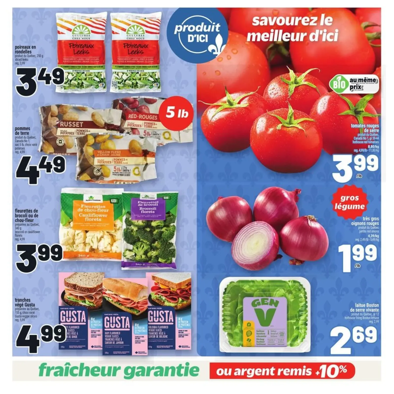 Page 22 in weekly flyer at Metro supermarket Canada