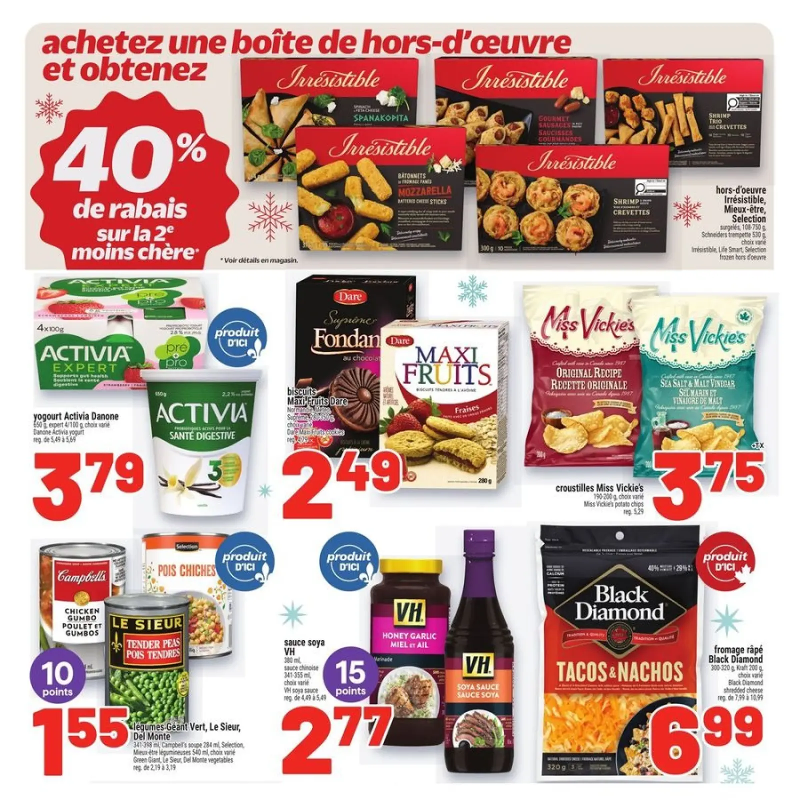 Page 15 in weekly flyer at Metro supermarket Canada