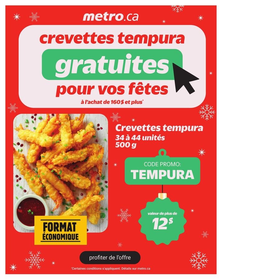 Metro supermarket Canada Offers from 11 to 17 December 2025 weekly flyer