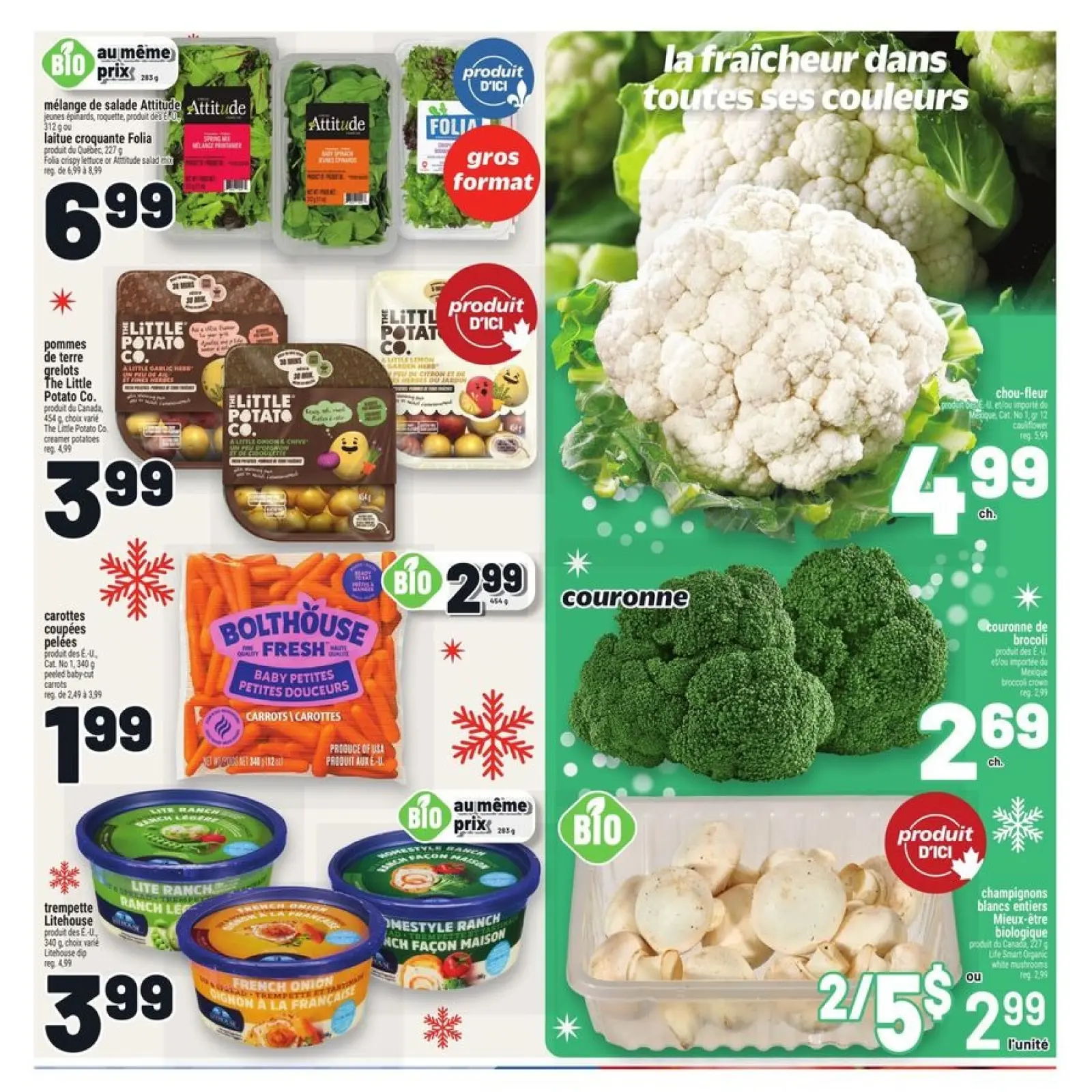 Page 21 in weekly flyer at Metro supermarket Canada