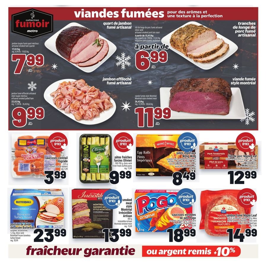 Metro supermarket Canada Offers from 11 to 17 December 2025 weekly flyer