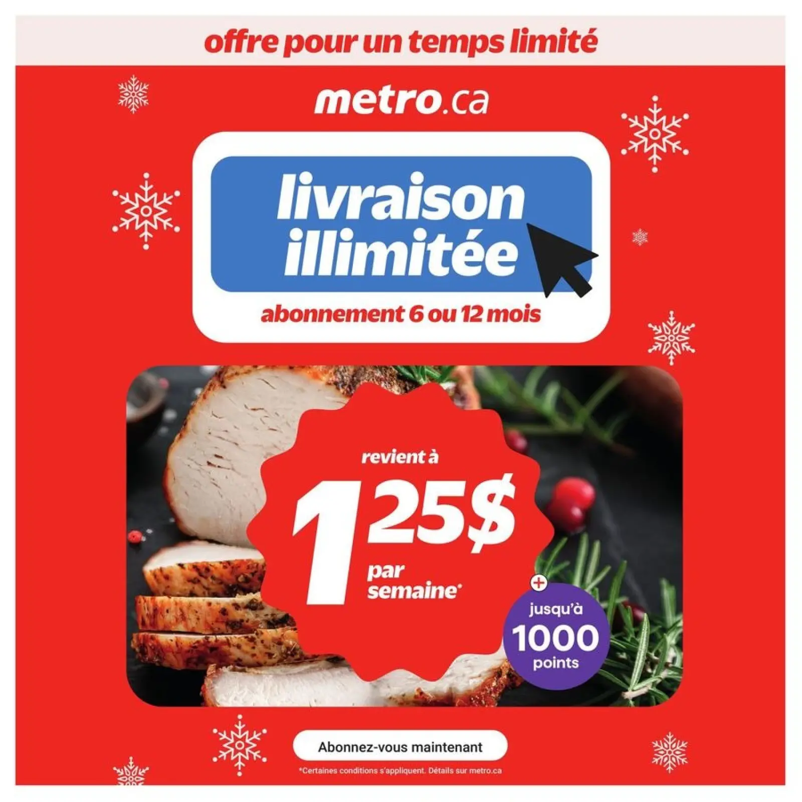 Page 27 in weekly flyer at Metro supermarket Canada