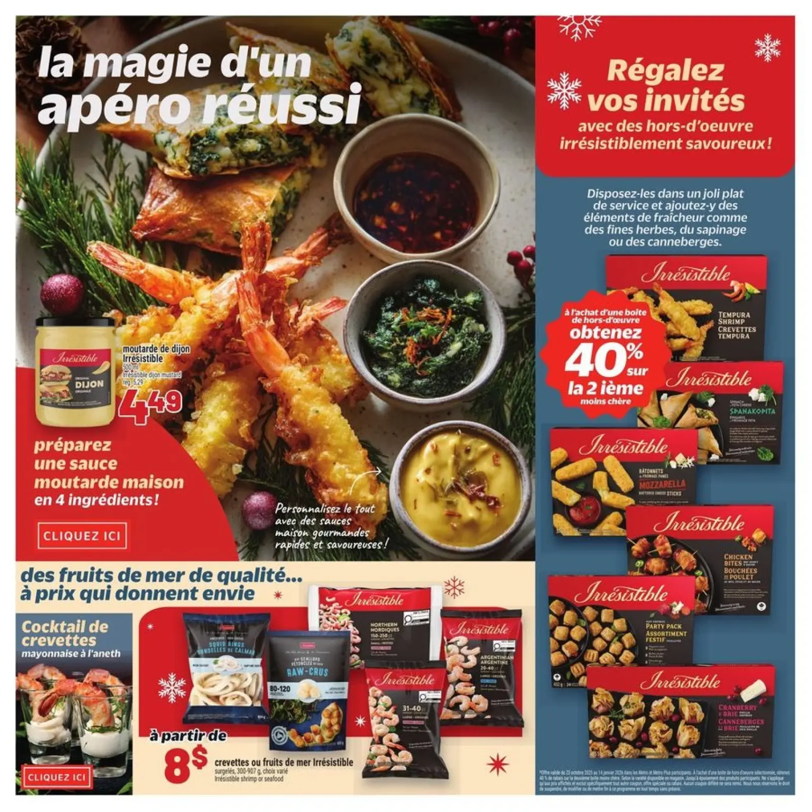 Page 3 in weekly flyer at Metro supermarket Canada