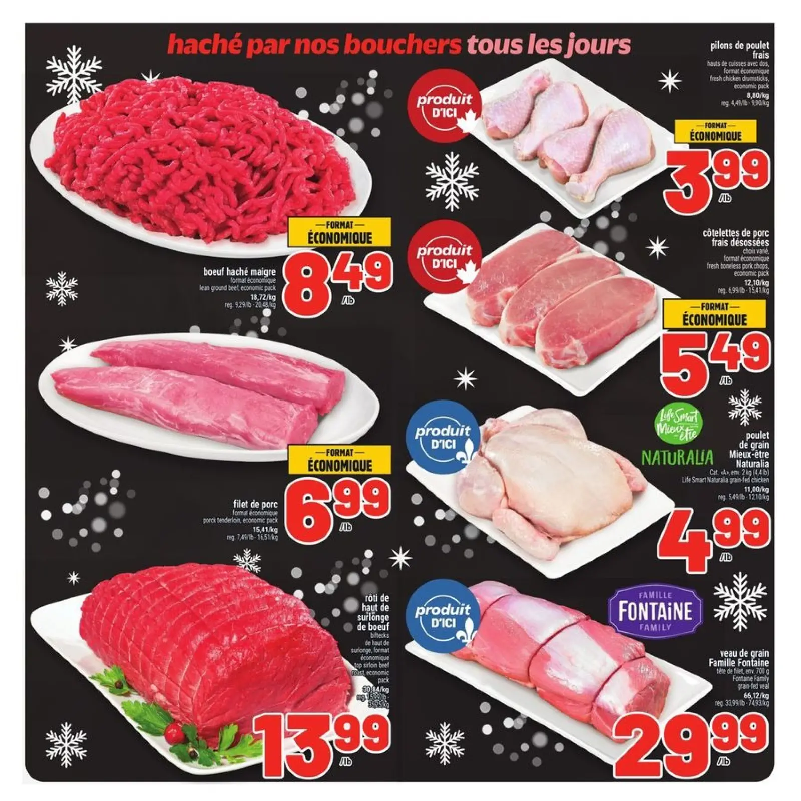 Page 23 in weekly flyer at Metro supermarket Canada