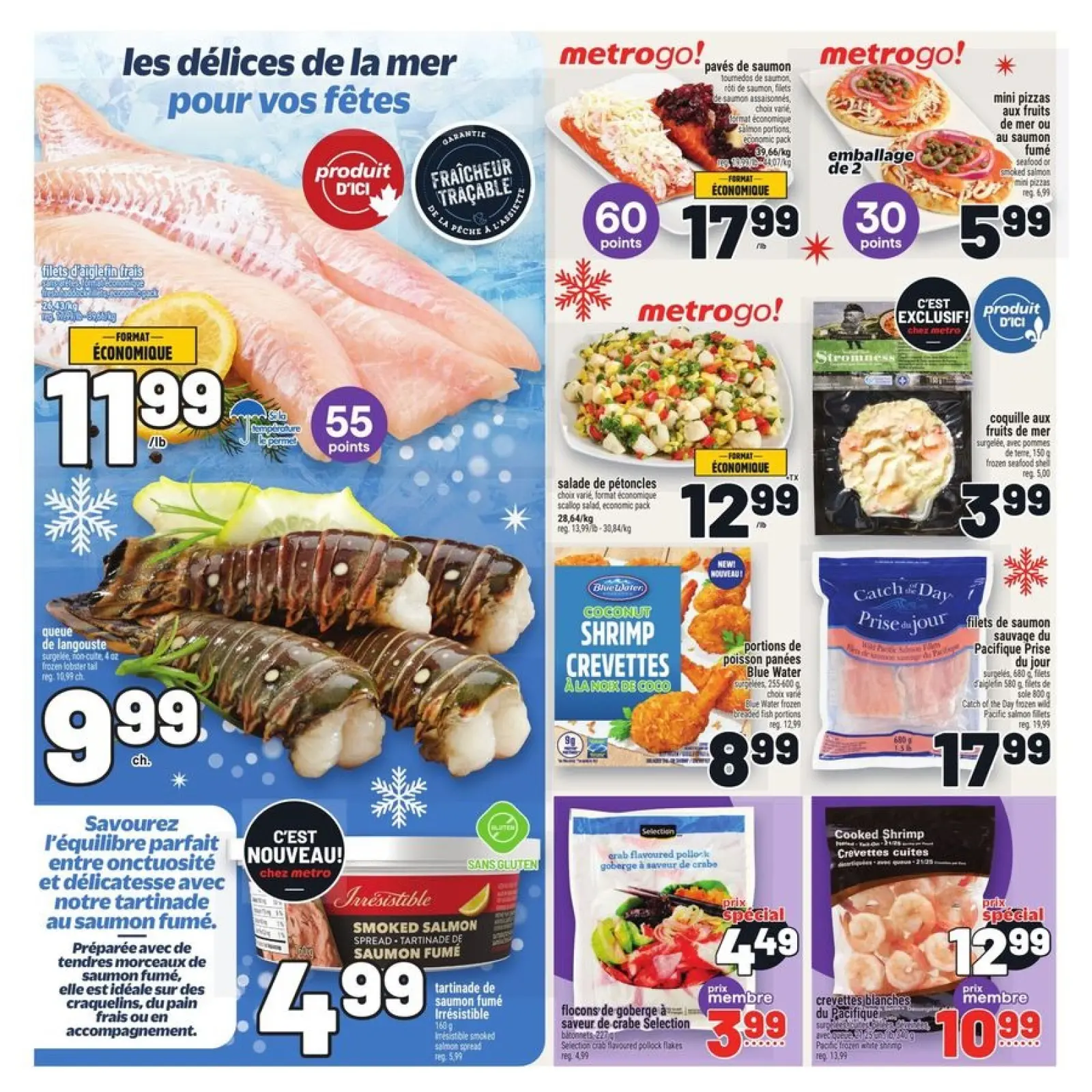 Page 28 in weekly flyer at Metro supermarket Canada