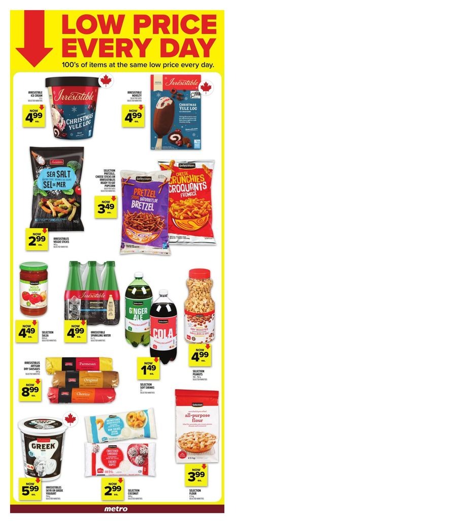 Metro supermarket Canada Offers from 11 to 31 December 2025 Big Sales
