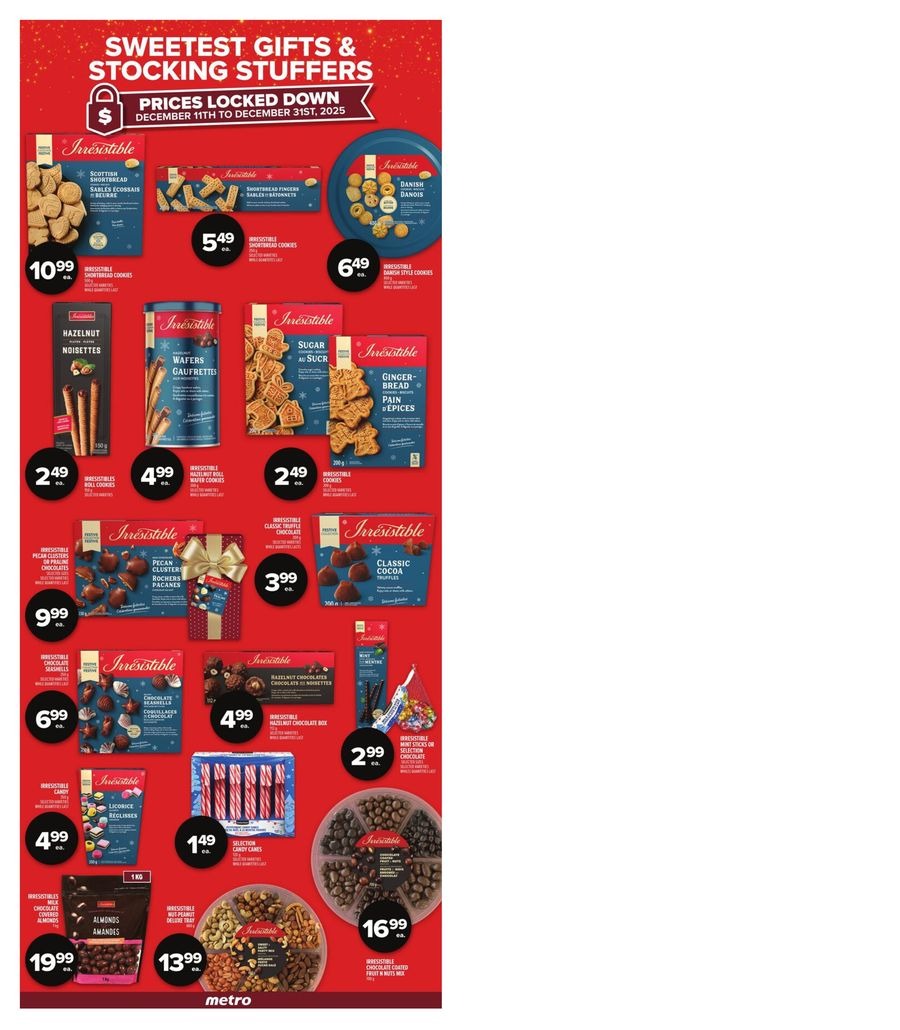 Metro supermarket Canada Offers from 11 to 31 December 2025 Big Sales