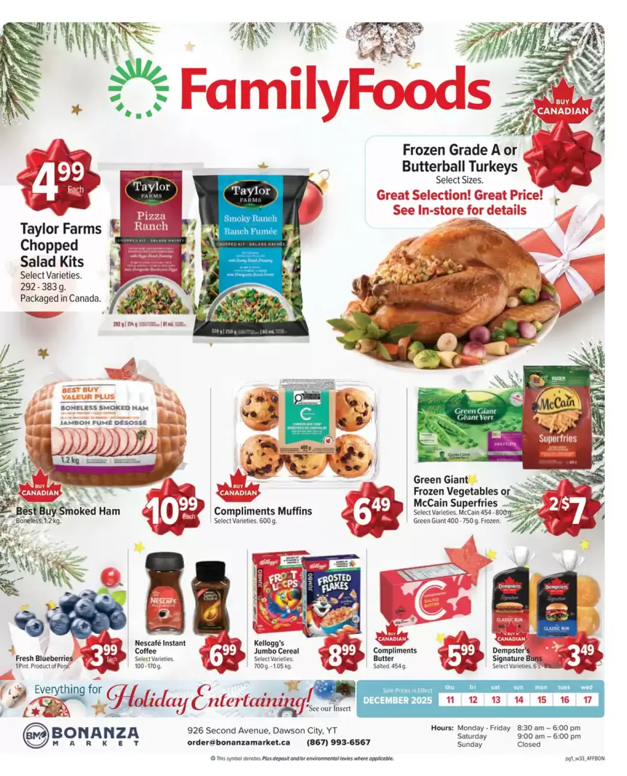 Page 1 in Great offer at Family Foods Canada