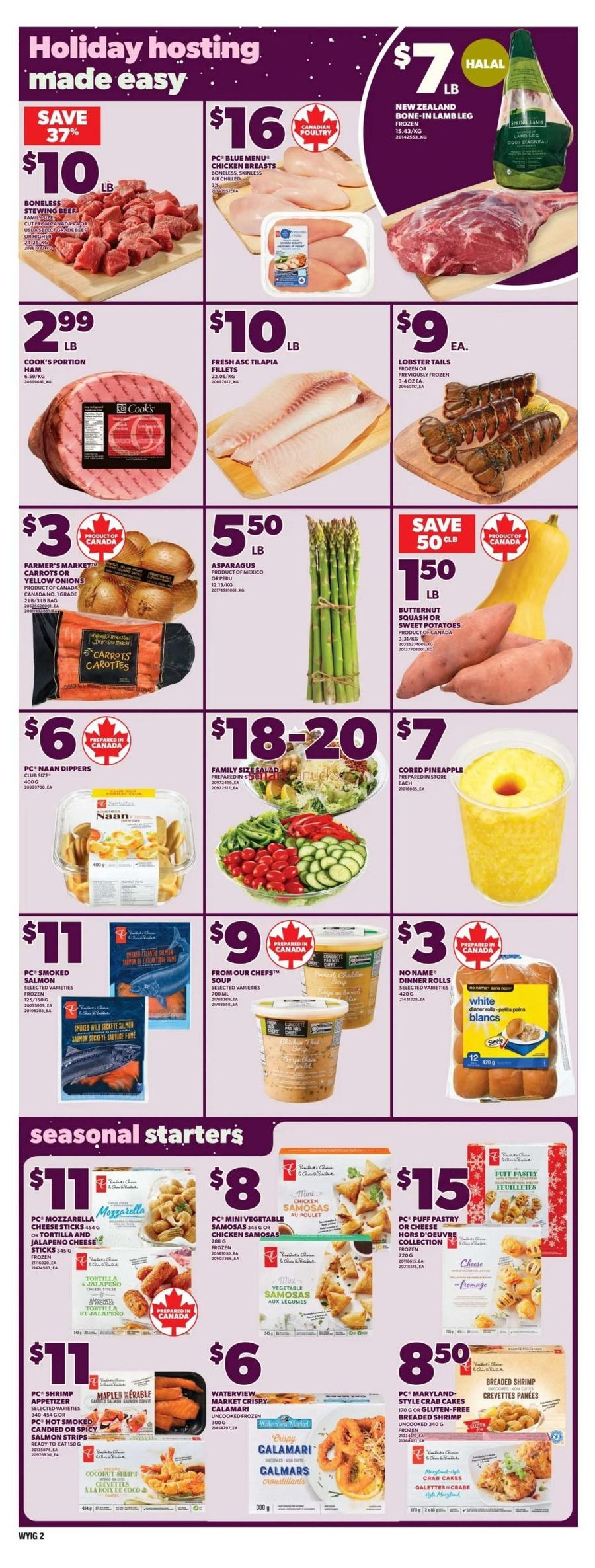 Offres Independent Grocer Canada de 11 à 17 décembre 2025 Offre hebdomadaire