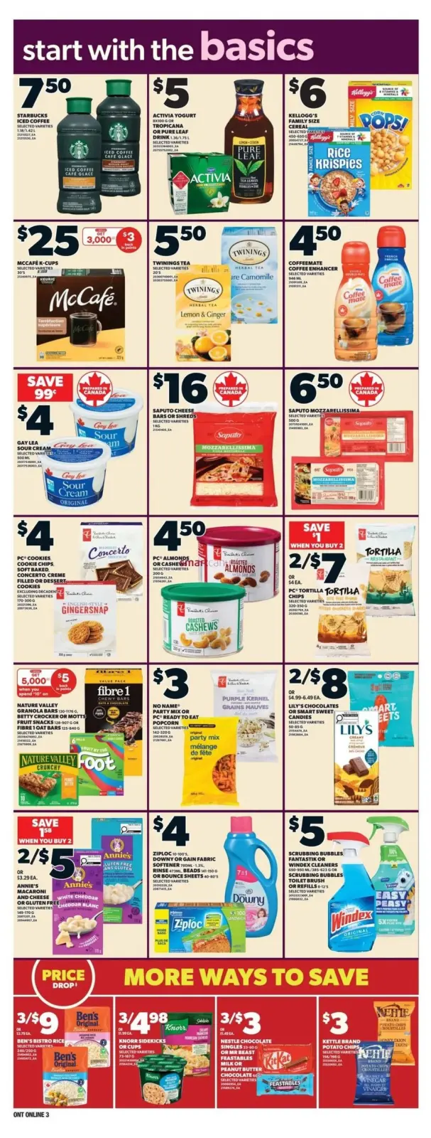 Page 11 in weekly flyer at Zehrs Markets Canada