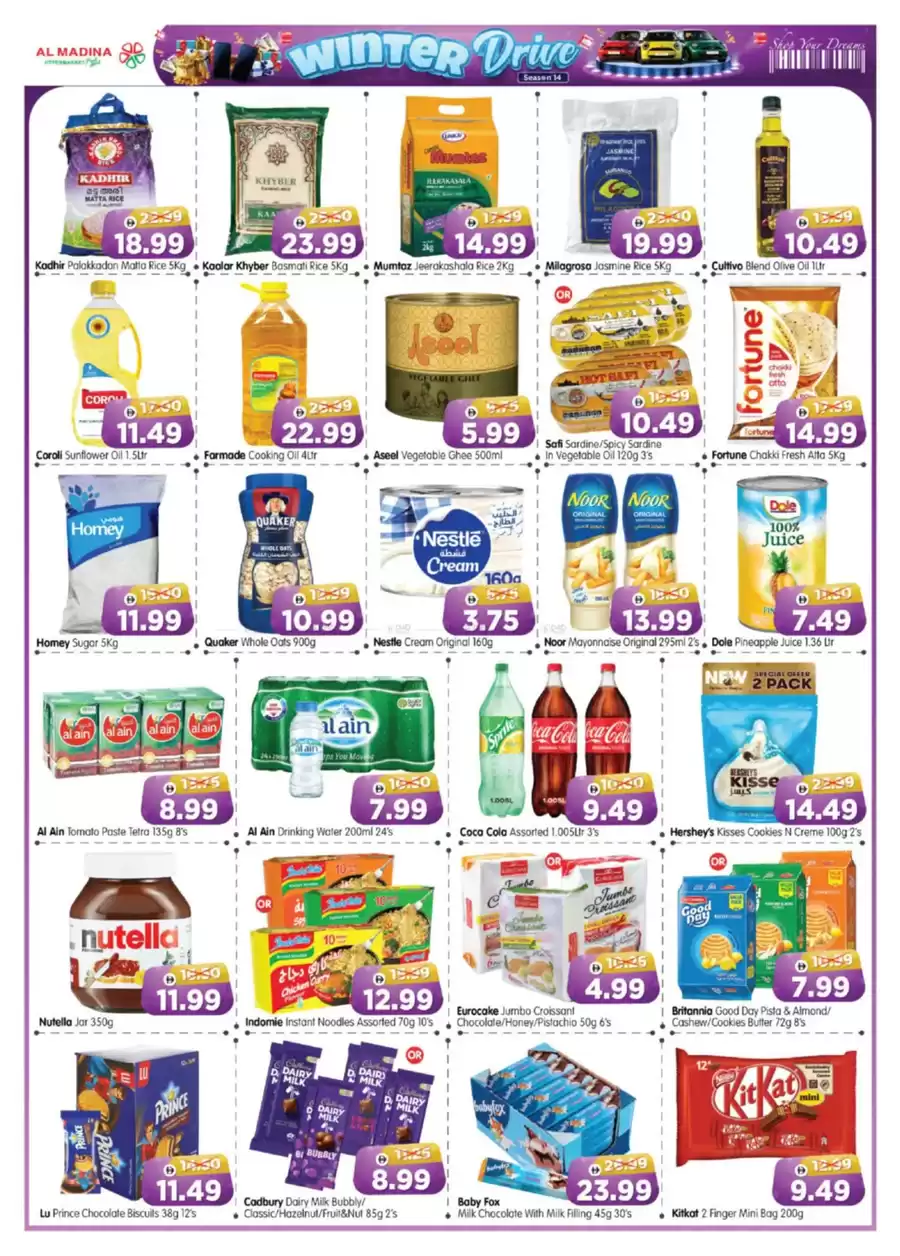 Ofertas de Hipermercado Al Madina Emiratos Árabes Unidos de 10 octubre a 6 marzo 2026 Ofertas de invierno
