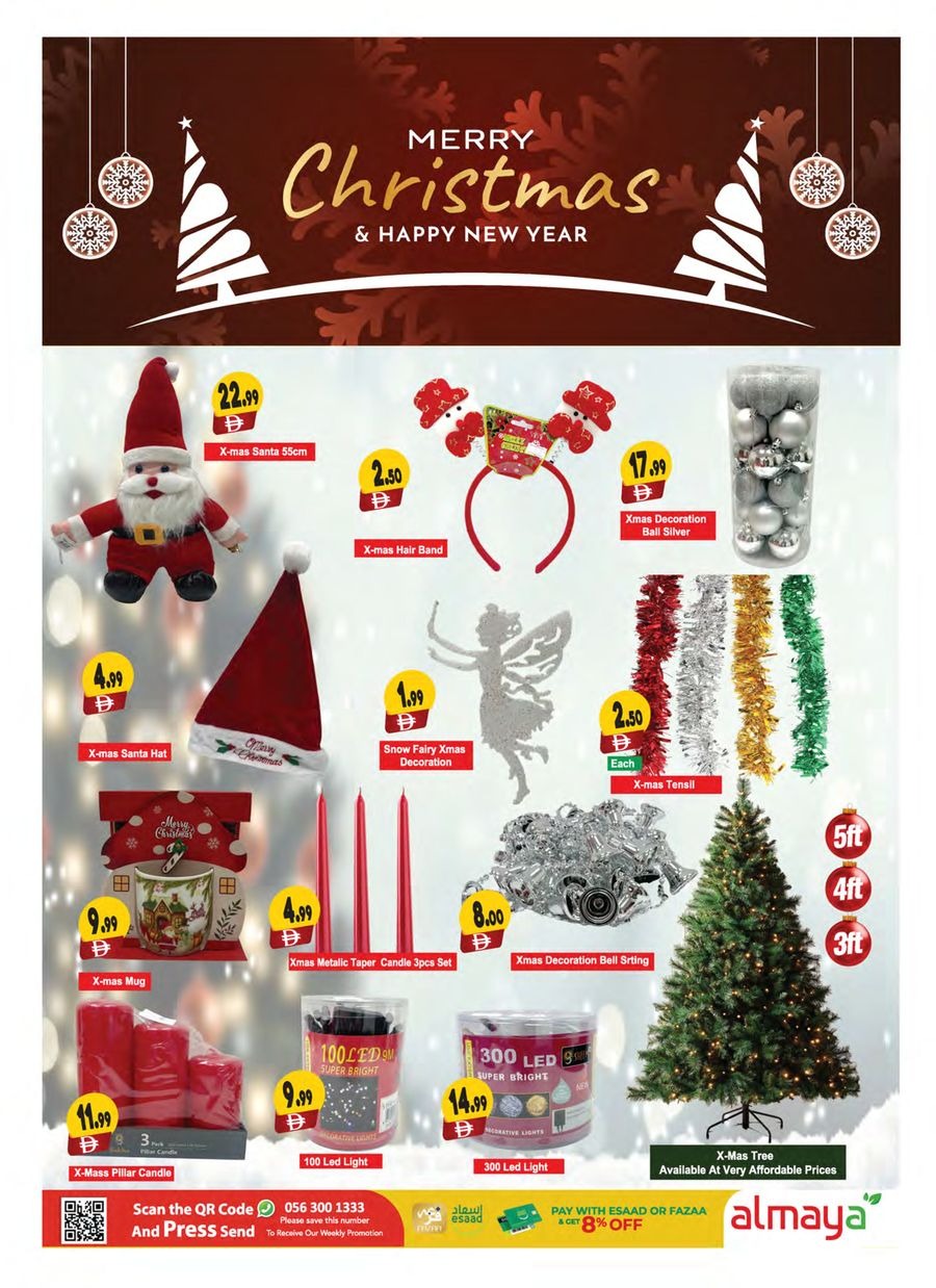 Al Maya supermarket UAE Offers from 11 to 16 December 2025 Season's Greetings Deals