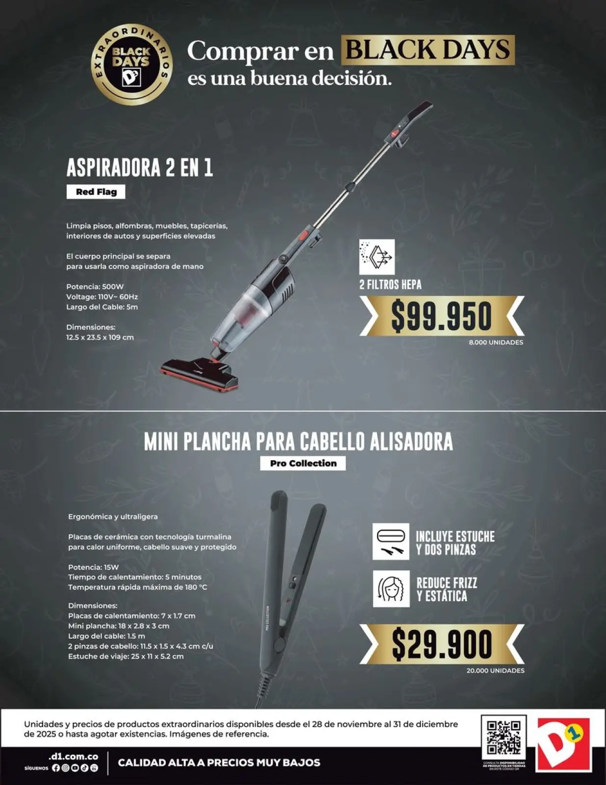 Page 4 dans offres de Noël chez Magasins D1 Colombie