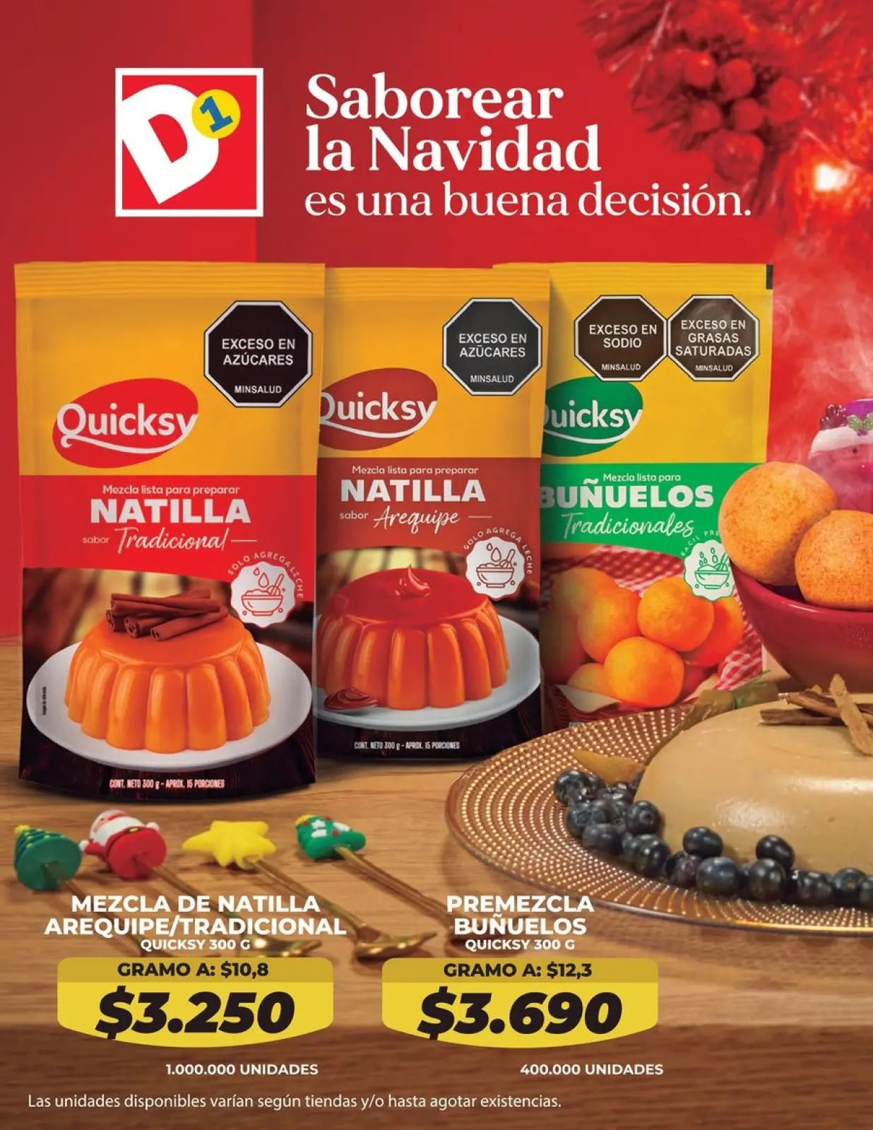 Page 36 dans offres de Noël chez Magasins D1 Colombie