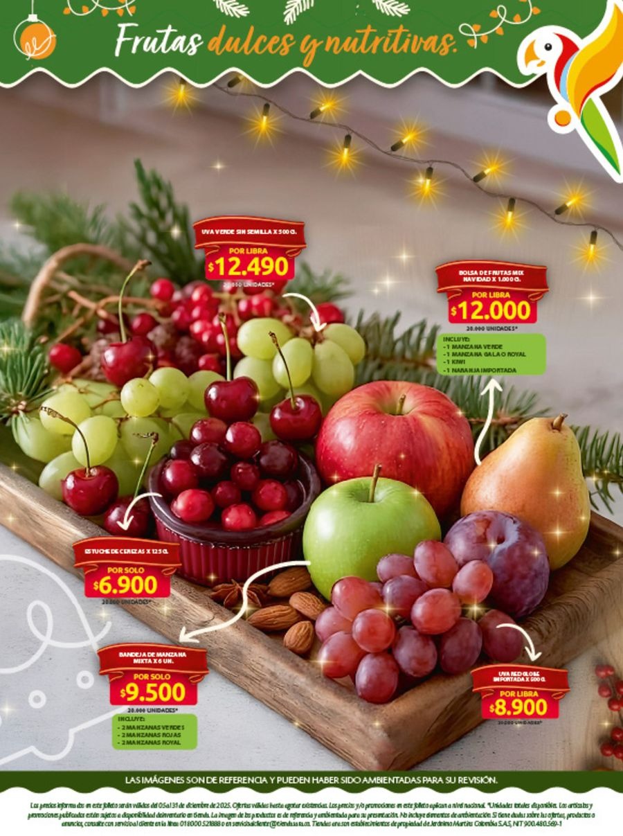 Ara stores Colombia Offers from 5 to 31 December 2025 special offers