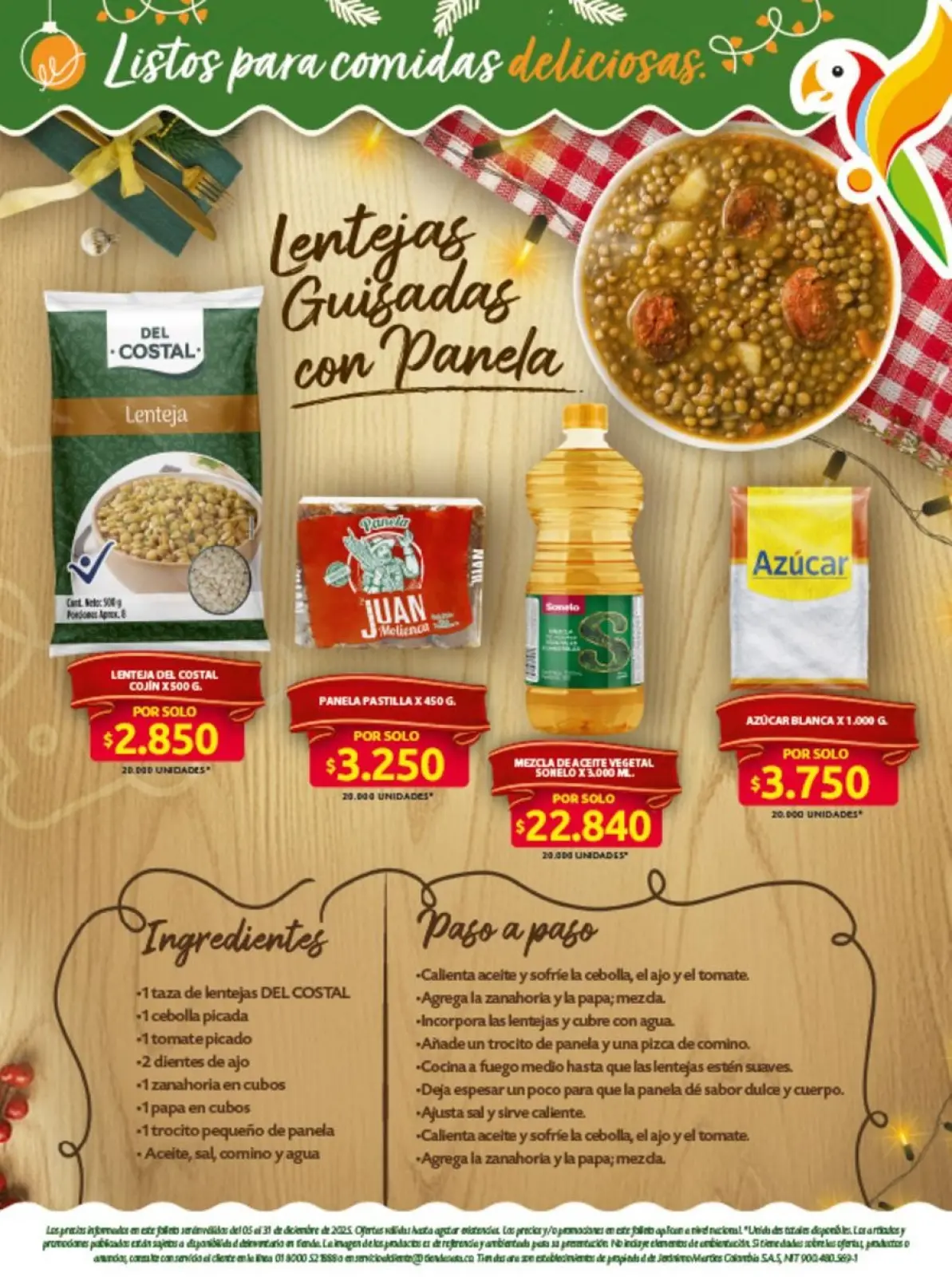 Page 11 dans Promotions spéciales chez Magasins Ara Colombie