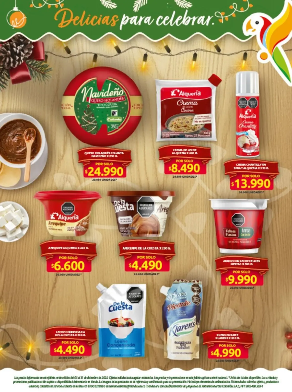 Page 14 dans Promotions spéciales chez Magasins Ara Colombie