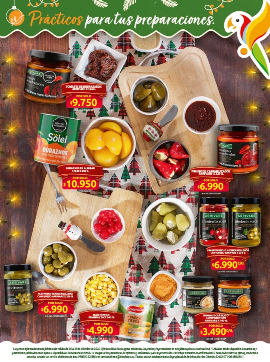 Ara stores Colombia Offers from 5 to 31 December 2025 special offers