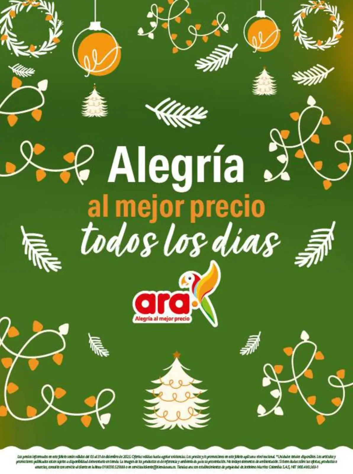 Page 21 dans Promotions spéciales chez Magasins Ara Colombie