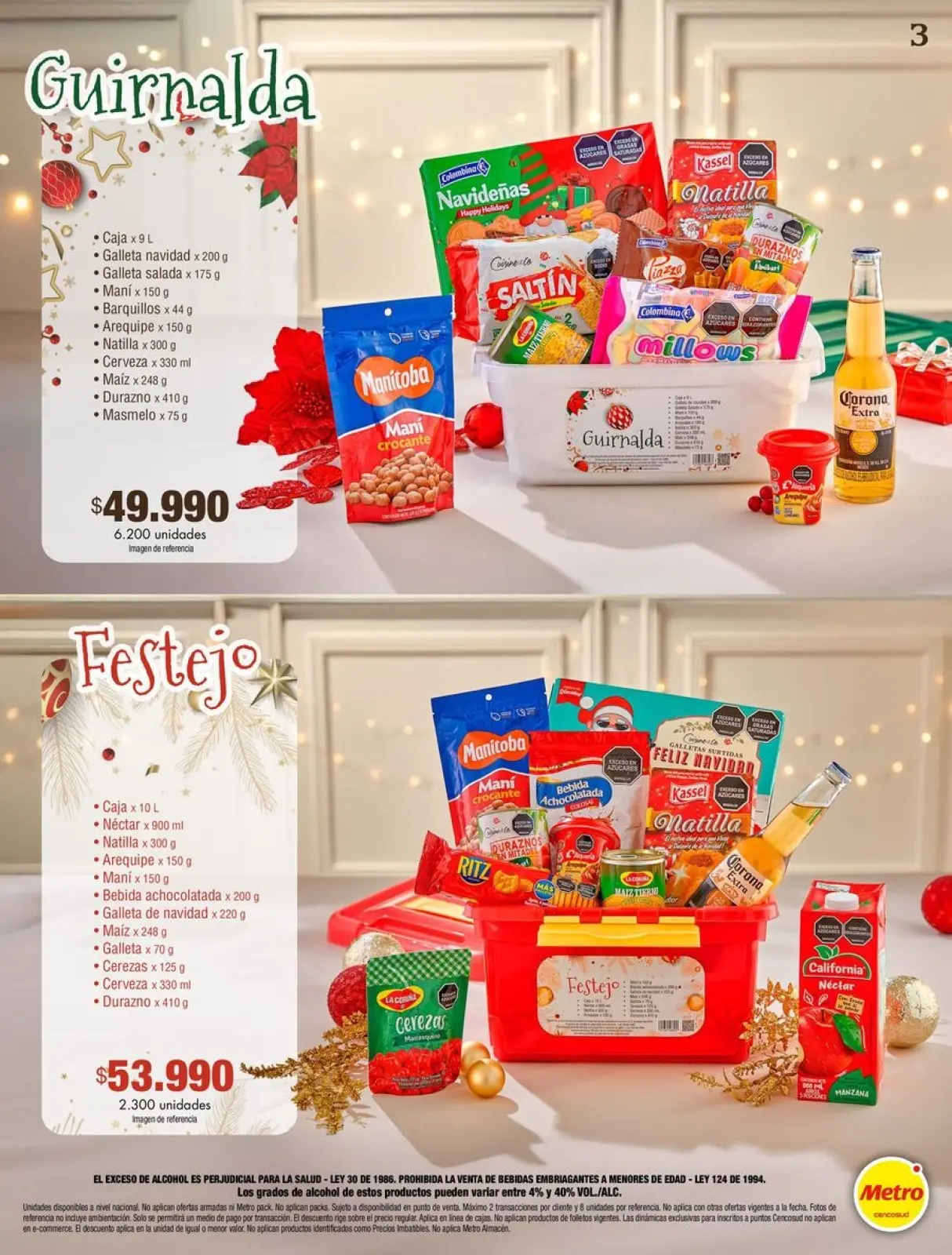 Page 3 dans OFFRES SPÉCIALES DE 2 JOURS chez Magasins Métro Colombie