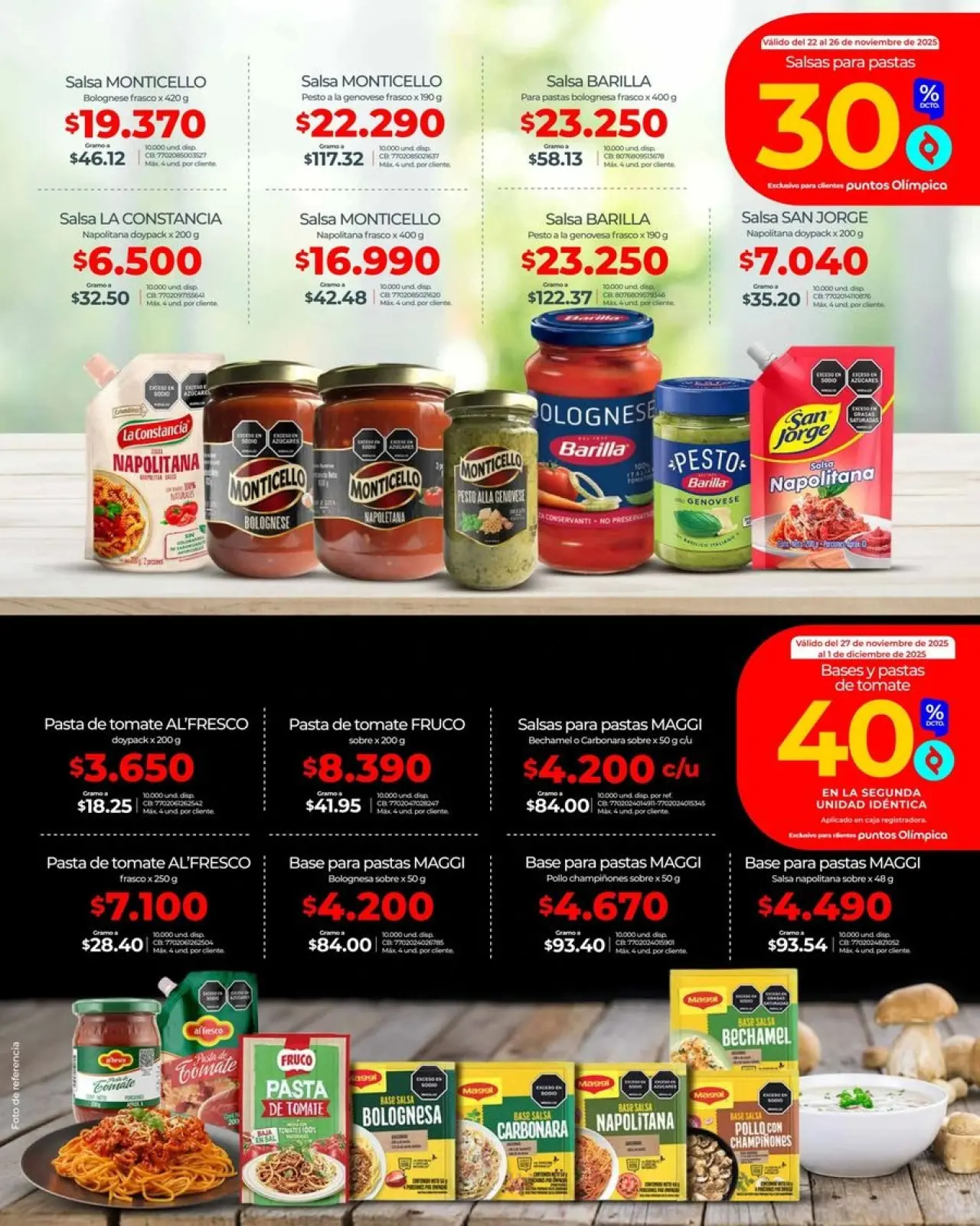 Page 8 dans Grande Variété d'Offres chez Olímpica Colombie