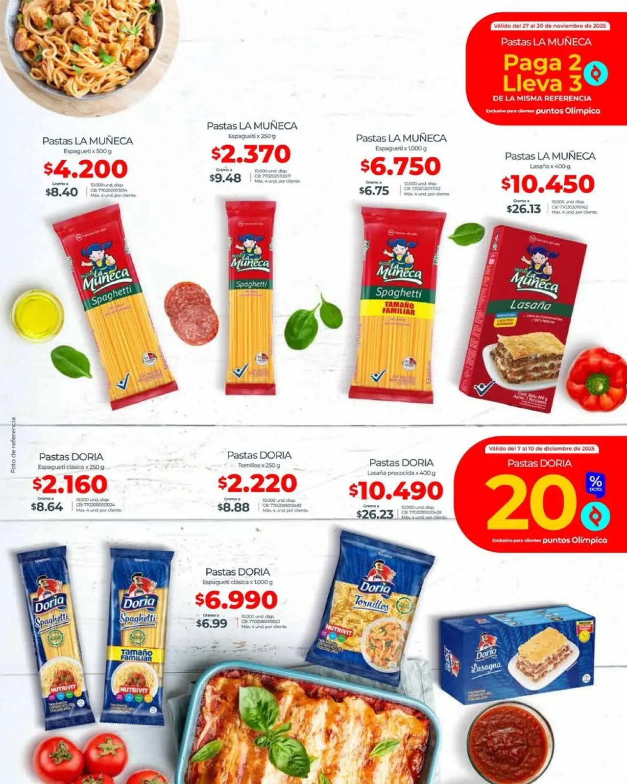 Page 4 dans Grande Variété d'Offres chez Olímpica Colombie