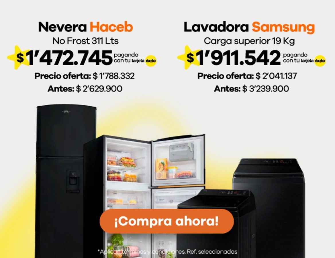 Ofertas de Éxito Colombia de 12 a 31 diciembre 2025 Promoción especial