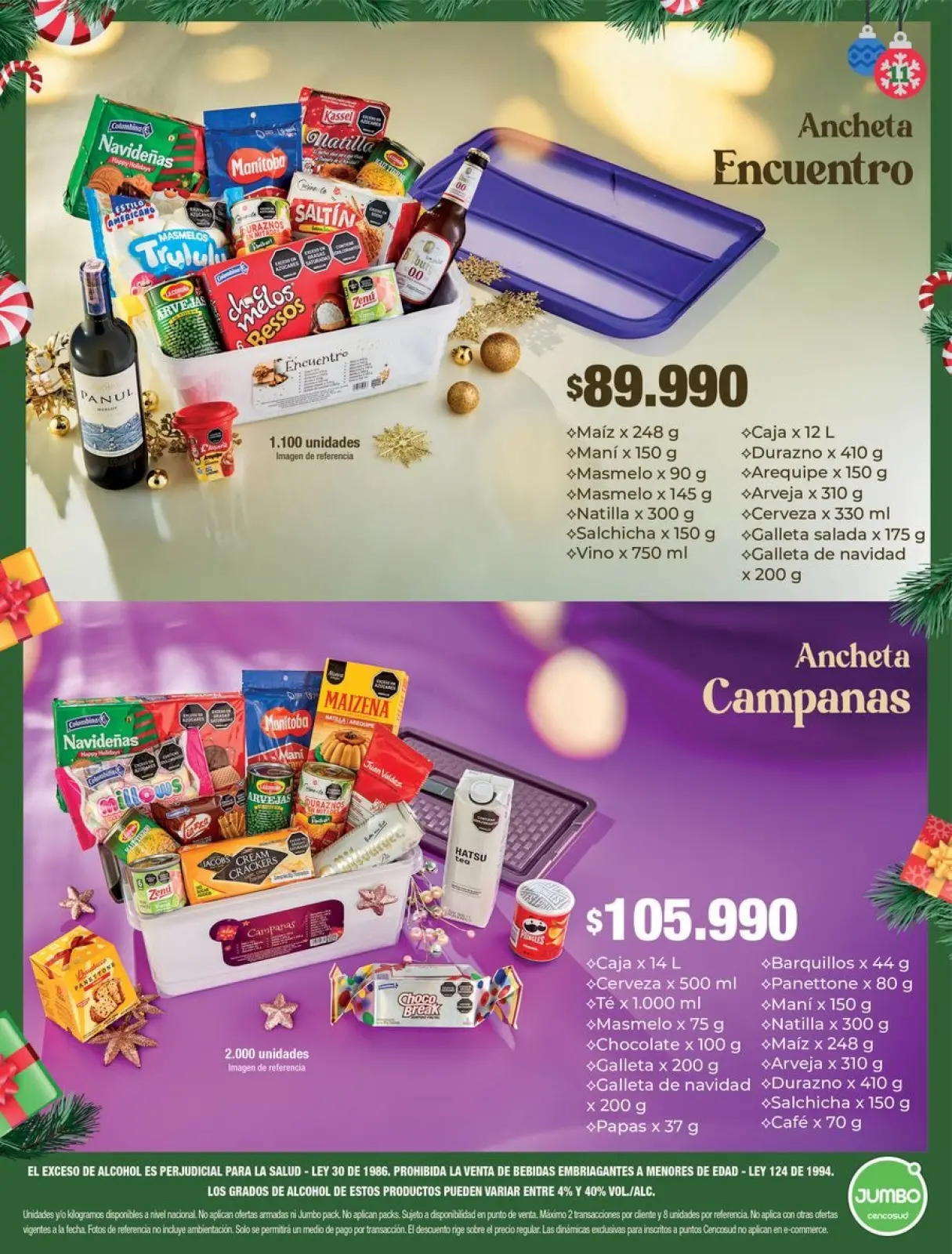 Page 11 dans OFFRES SPÉCIALES DE 2 JOURS chez Magasins Jumbo Colombie