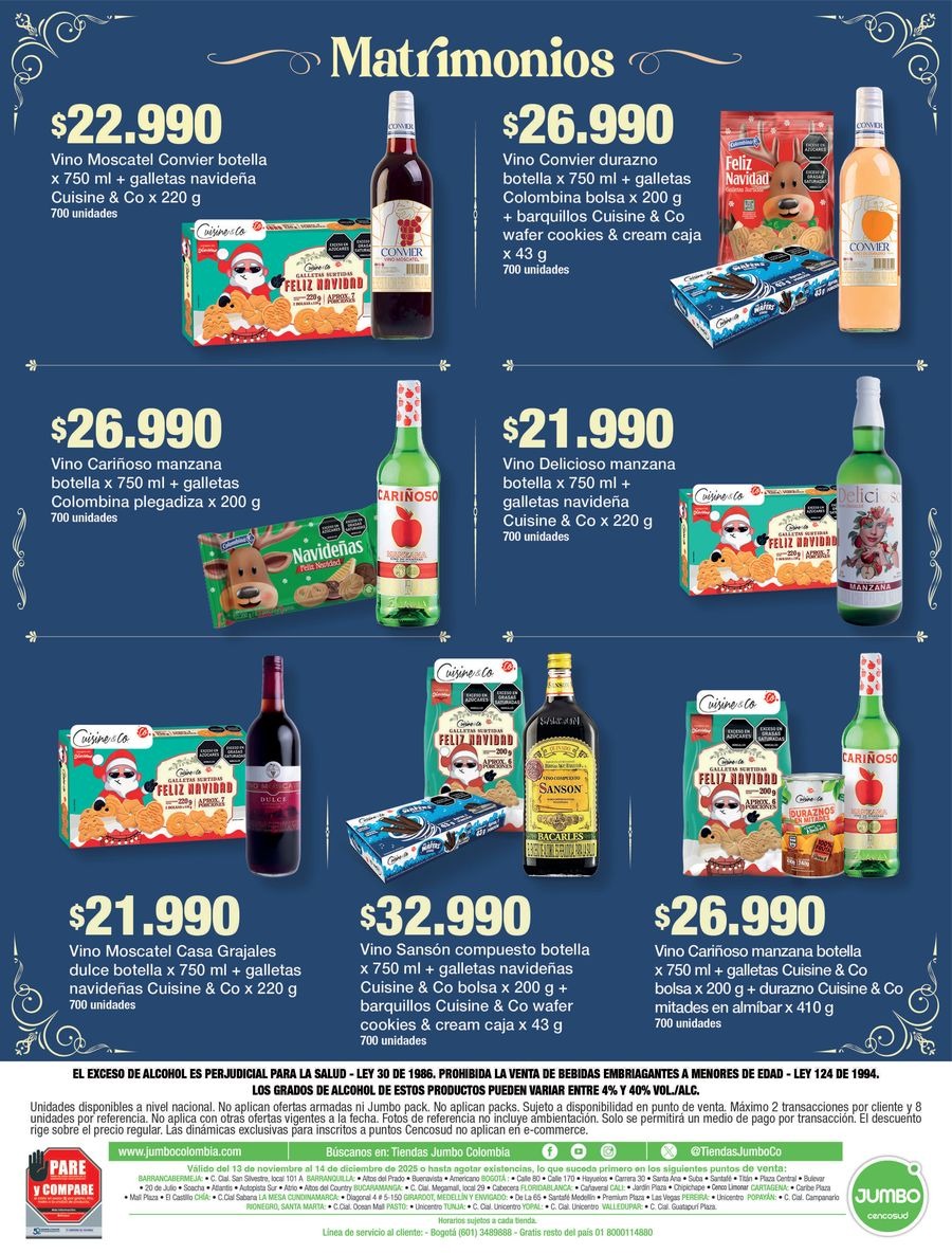 Jumbo Stores Colombia Offers from 13 to 14 December 2025 2-DAY SPECIAL DEALS
