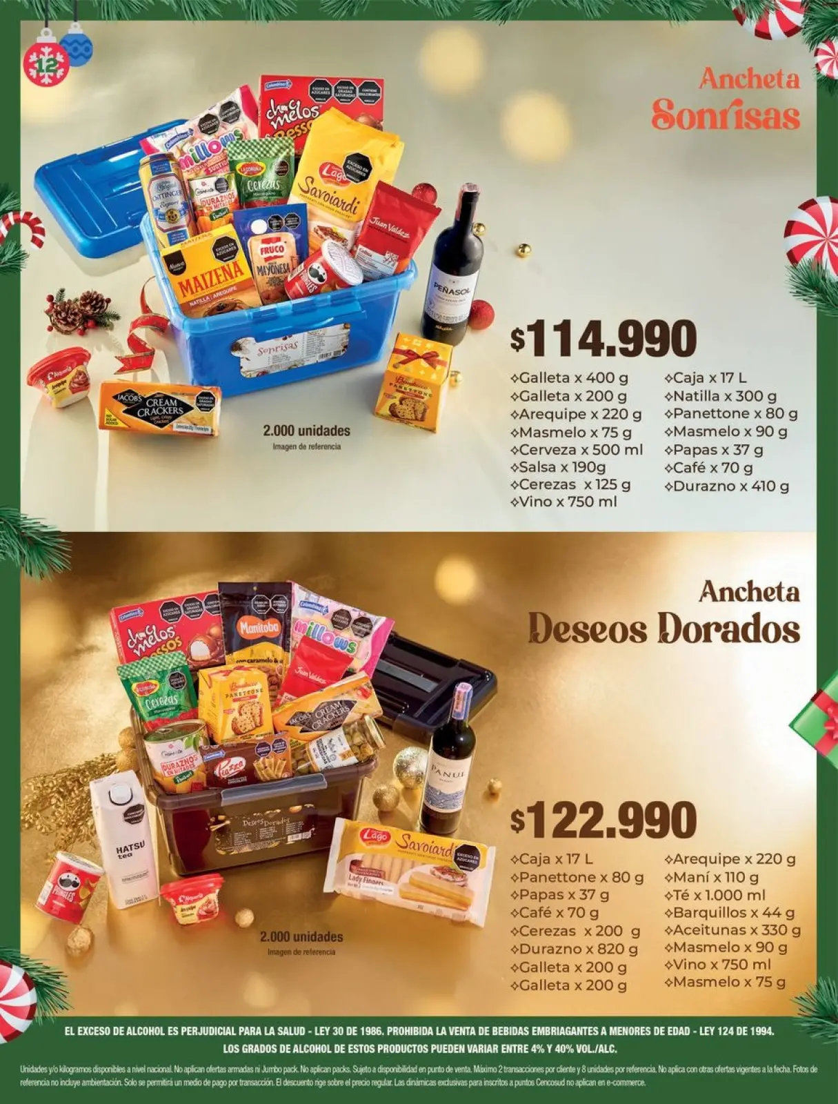 Page 12 dans OFFRES SPÉCIALES DE 2 JOURS chez Magasins Jumbo Colombie