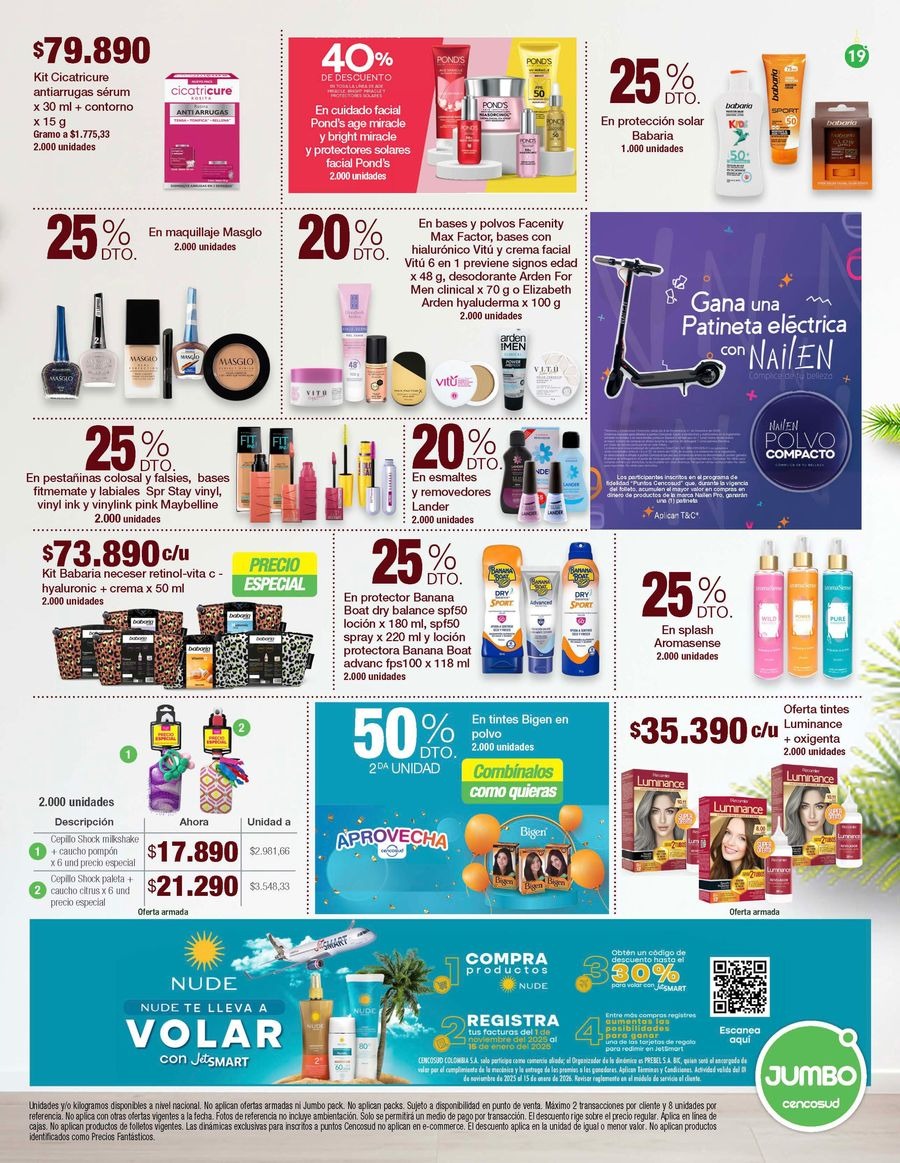 Jumbo Stores Colombia Offers from 12 to 31 December 2025 Gifts Catalog