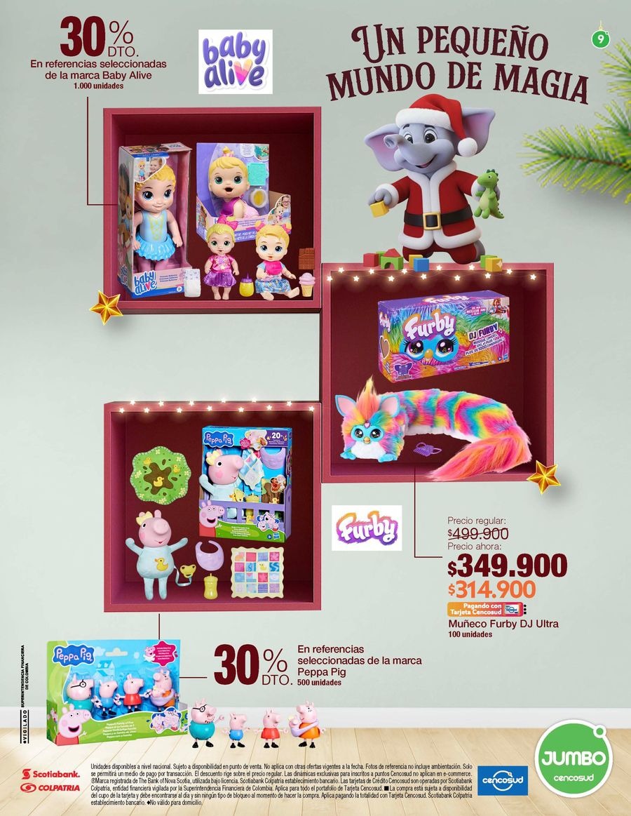 Jumbo Stores Colombia Offers from 12 to 31 December 2025 Gifts Catalog