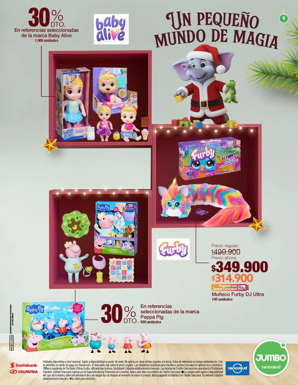 Page 9 dans Catalogue Cadeaux chez Magasins Jumbo Colombie