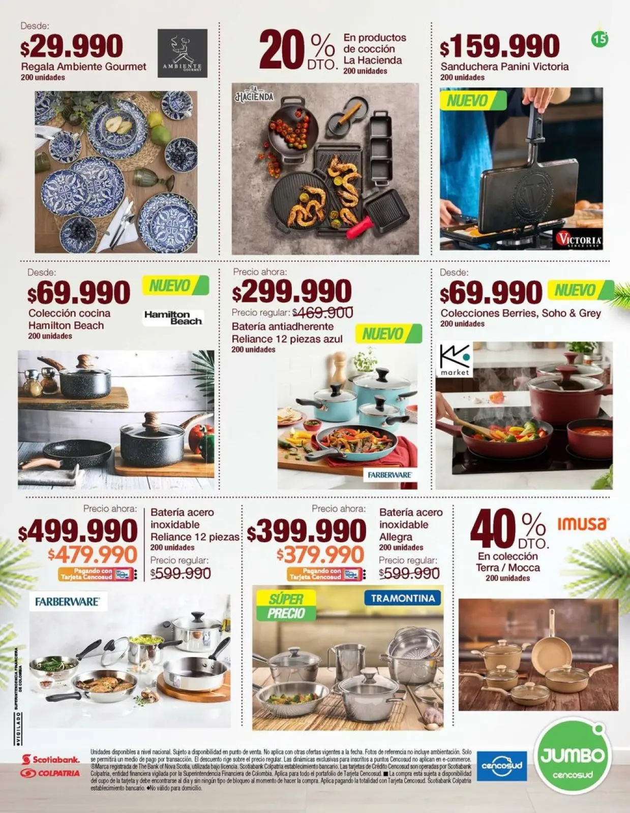 Page 15 dans Catalogue Cadeaux chez Magasins Jumbo Colombie