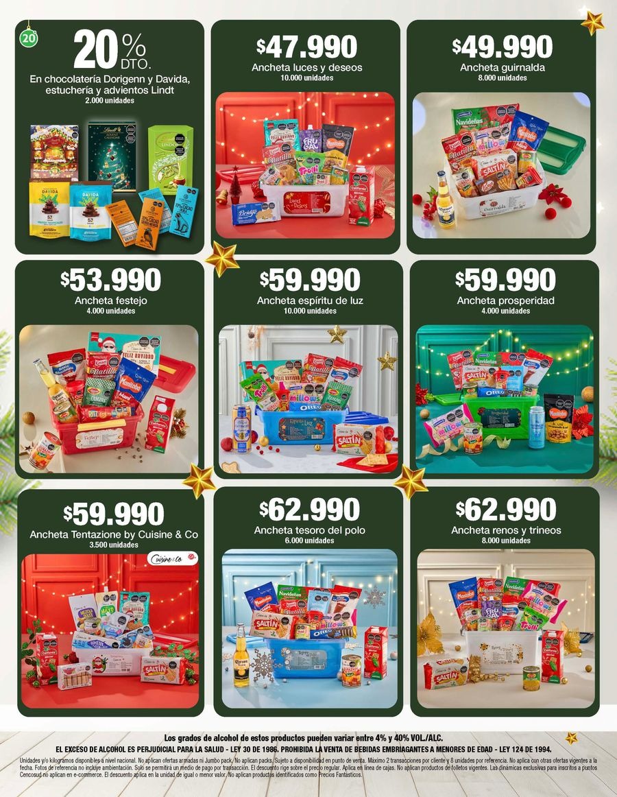 Jumbo Stores Colombia Offers from 12 to 31 December 2025 Gifts Catalog