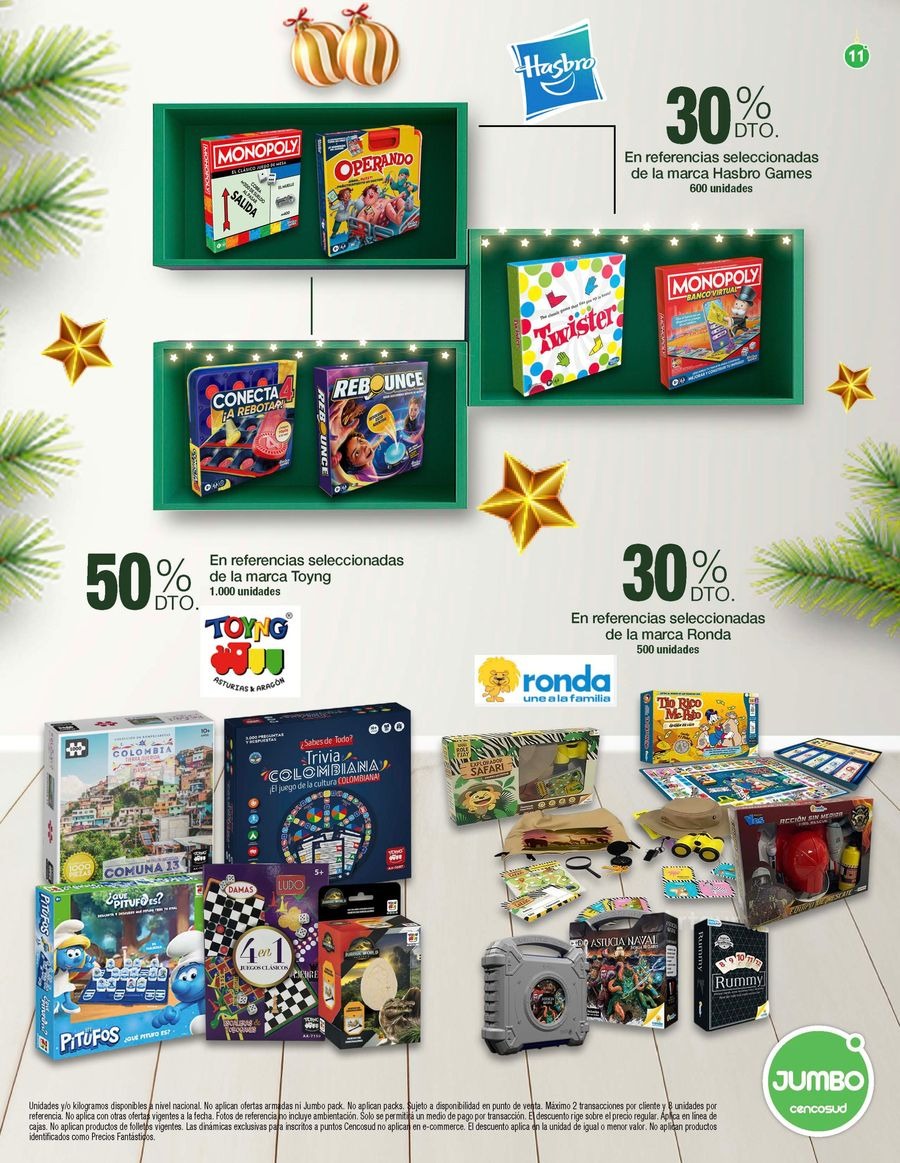 Jumbo Stores Colombia Offers from 12 to 31 December 2025 Gifts Catalog
