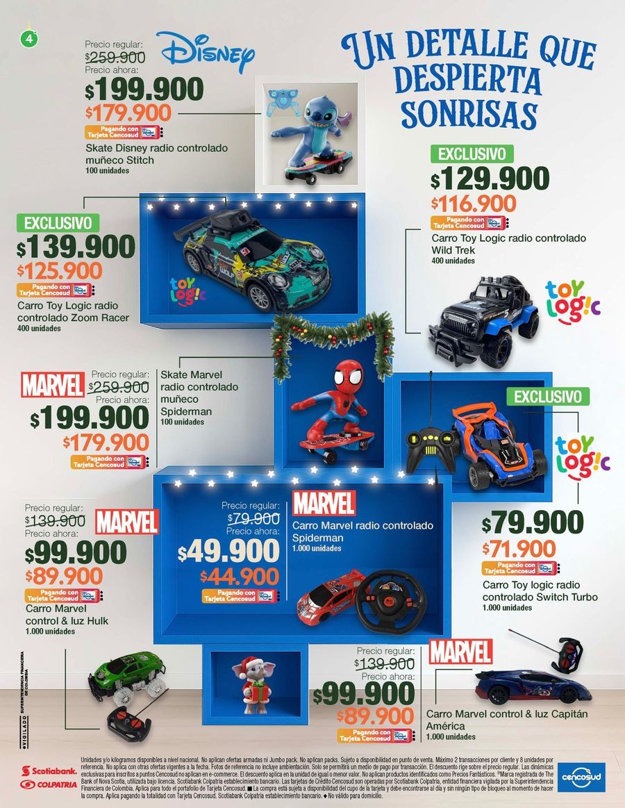 Jumbo Stores Colombia Offers from 12 to 31 December 2025 Gifts Catalog