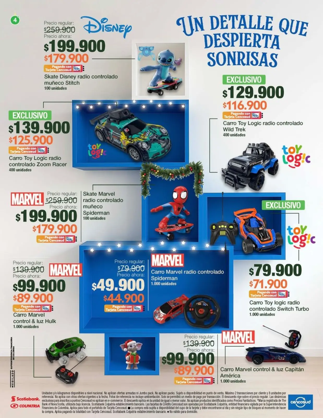 Page 4 dans Catalogue Cadeaux chez Magasins Jumbo Colombie