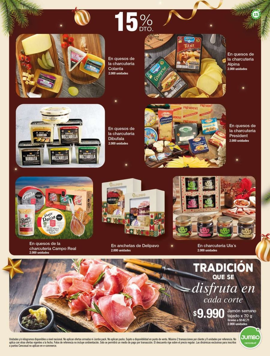 Jumbo Stores Colombia Offers from 12 to 31 December 2025 Dinners and Novenas Catalog