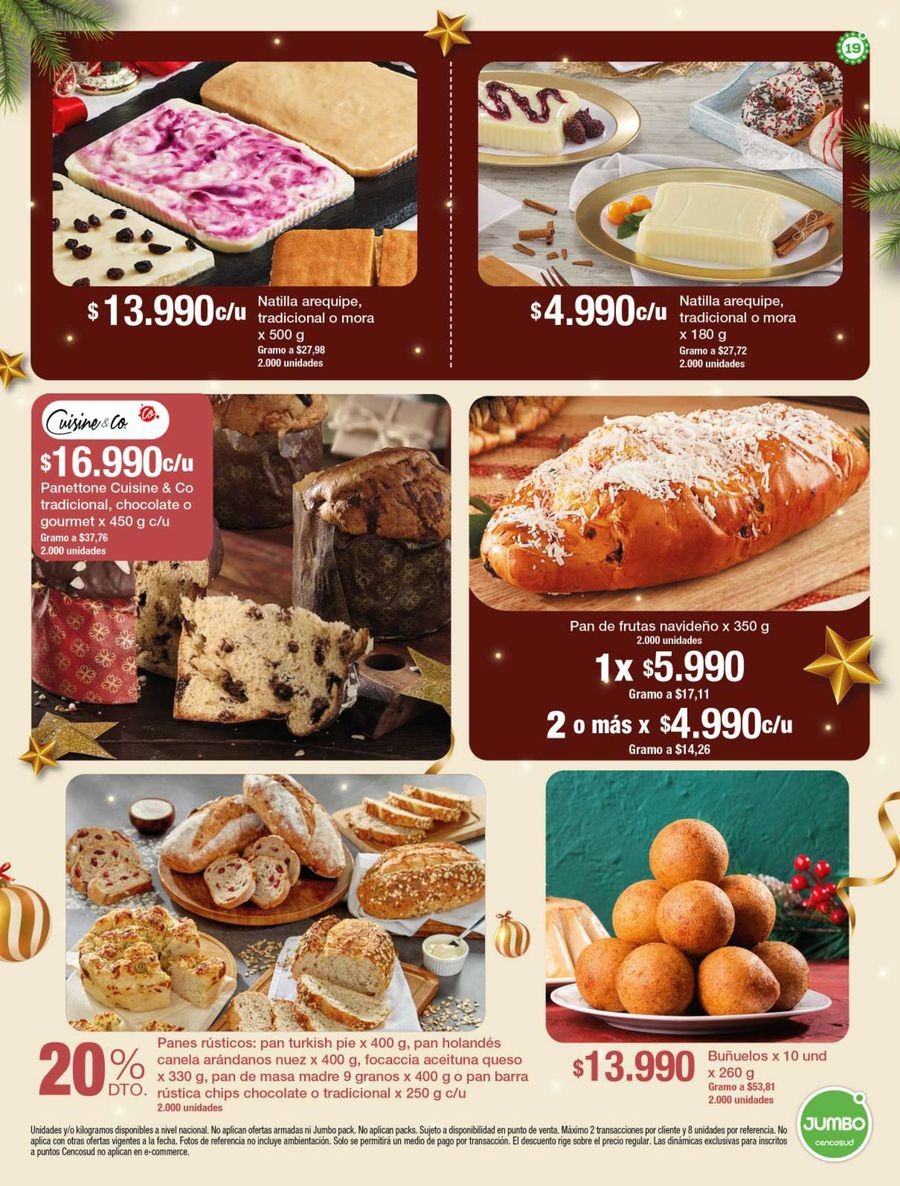 Jumbo Stores Colombia Offers from 12 to 31 December 2025 Dinners and Novenas Catalog