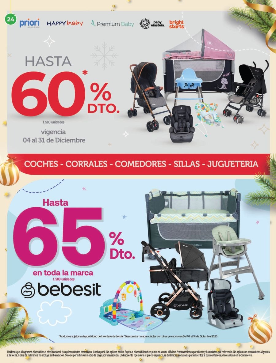 Jumbo Stores Colombia Offers from 4 to 31 December 2025 Garments & Footwear offers