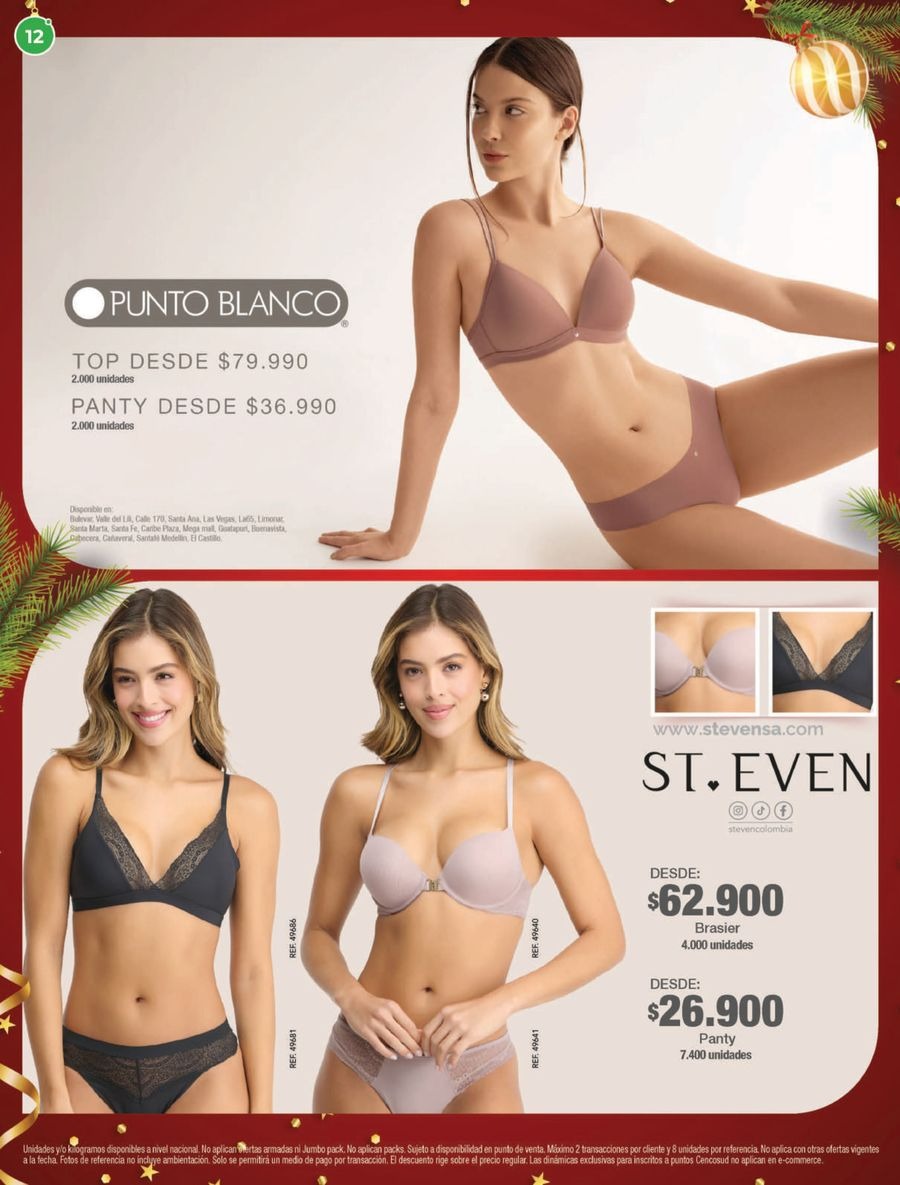 Jumbo Stores Colombia Offers from 4 to 31 December 2025 Garments & Footwear offers