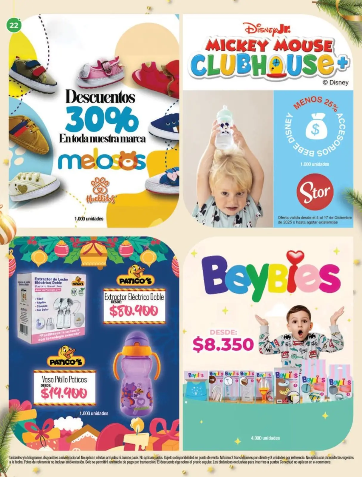 Page 22 dans Offres de vêtements et de chaussures chez Magasins Jumbo Colombie