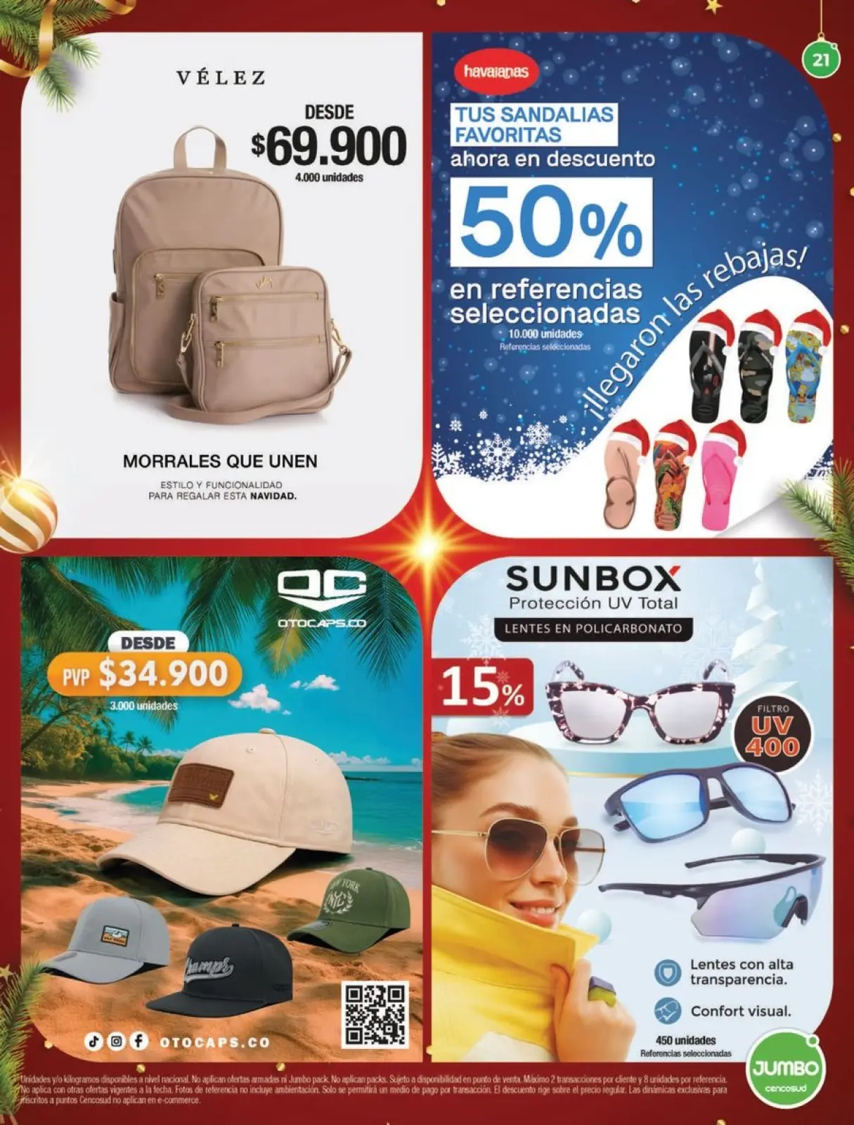Page 21 dans Offres de vêtements et de chaussures chez Magasins Jumbo Colombie
