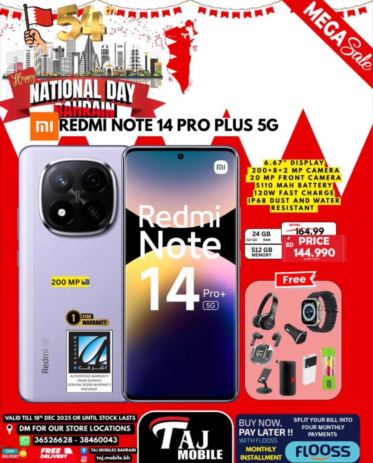 Page 30 in National Day Offers at Taj Mobiles Bahrain