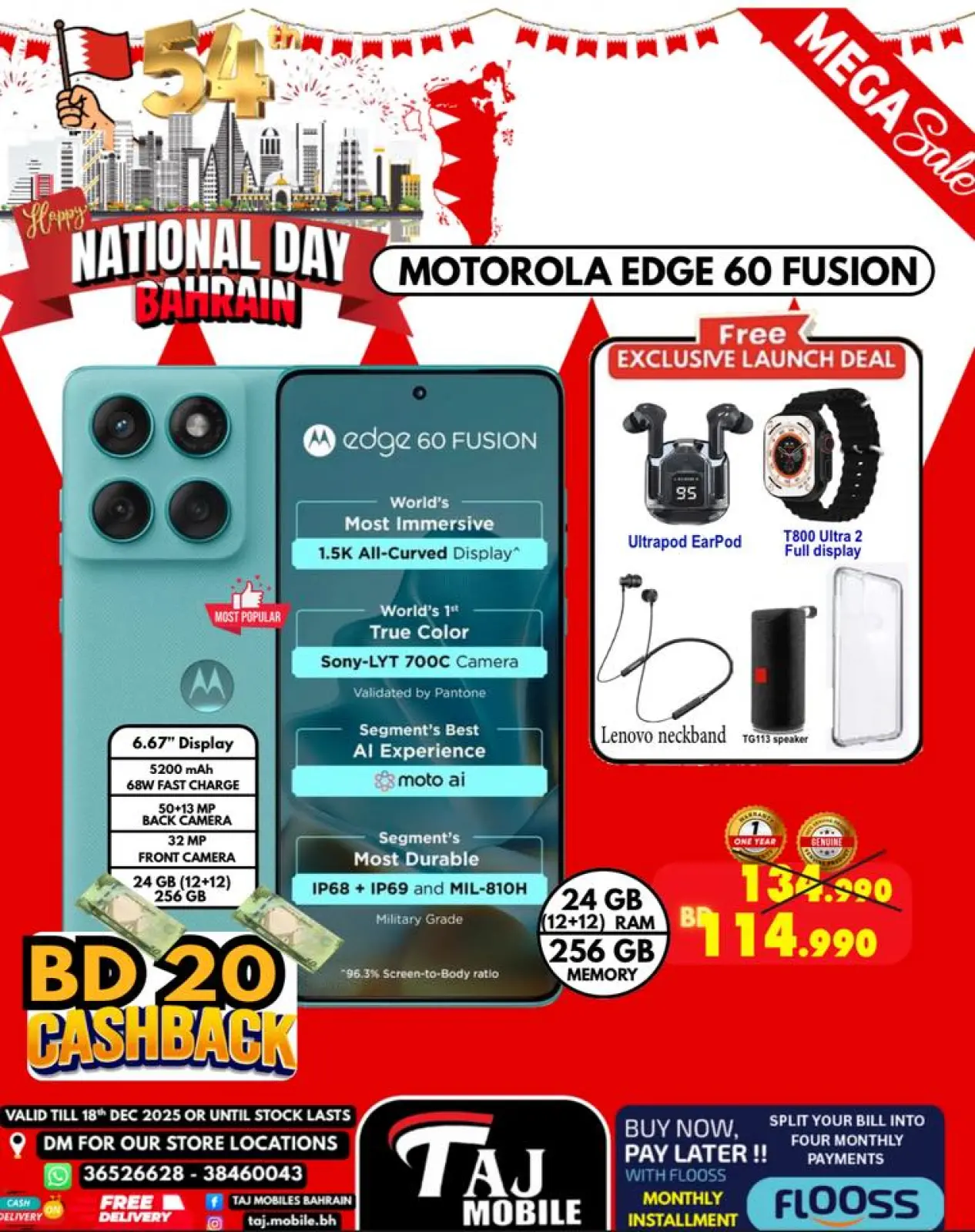 Page 31 in National Day Offers at Taj Mobiles Bahrain