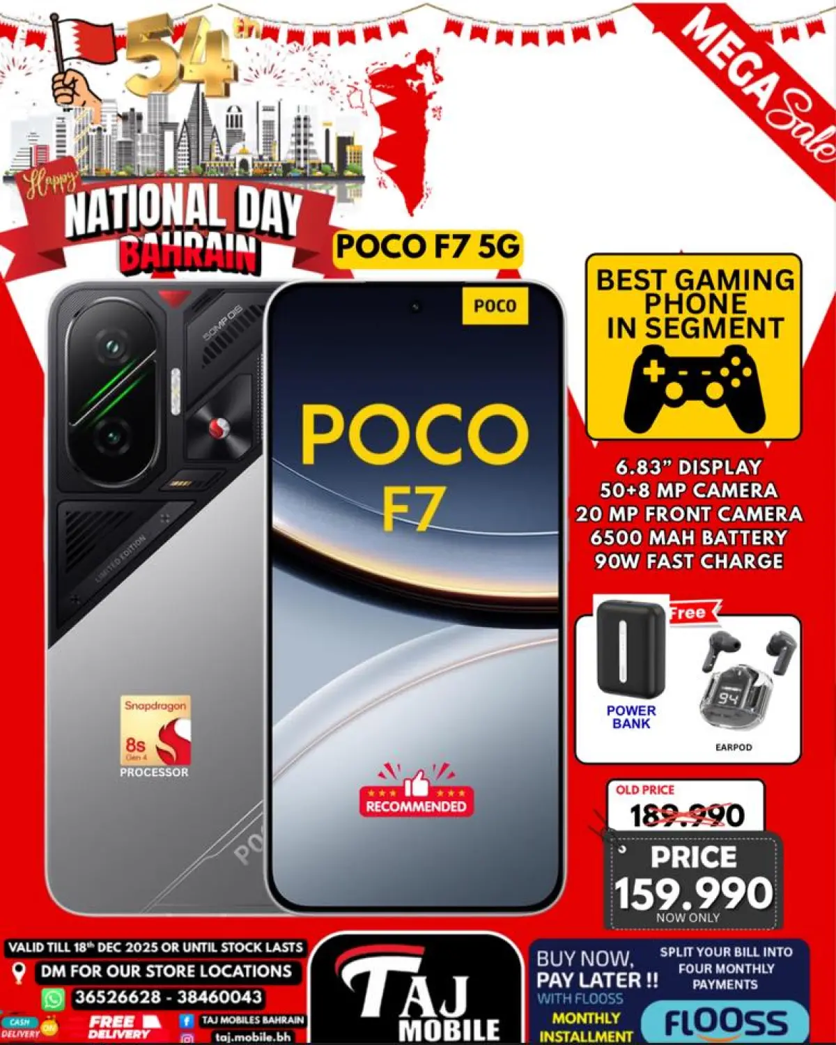 Offres Mobiles Taj Bahrein de 12 à 18 décembre 2025 Offres Fête Nationale - Page 43