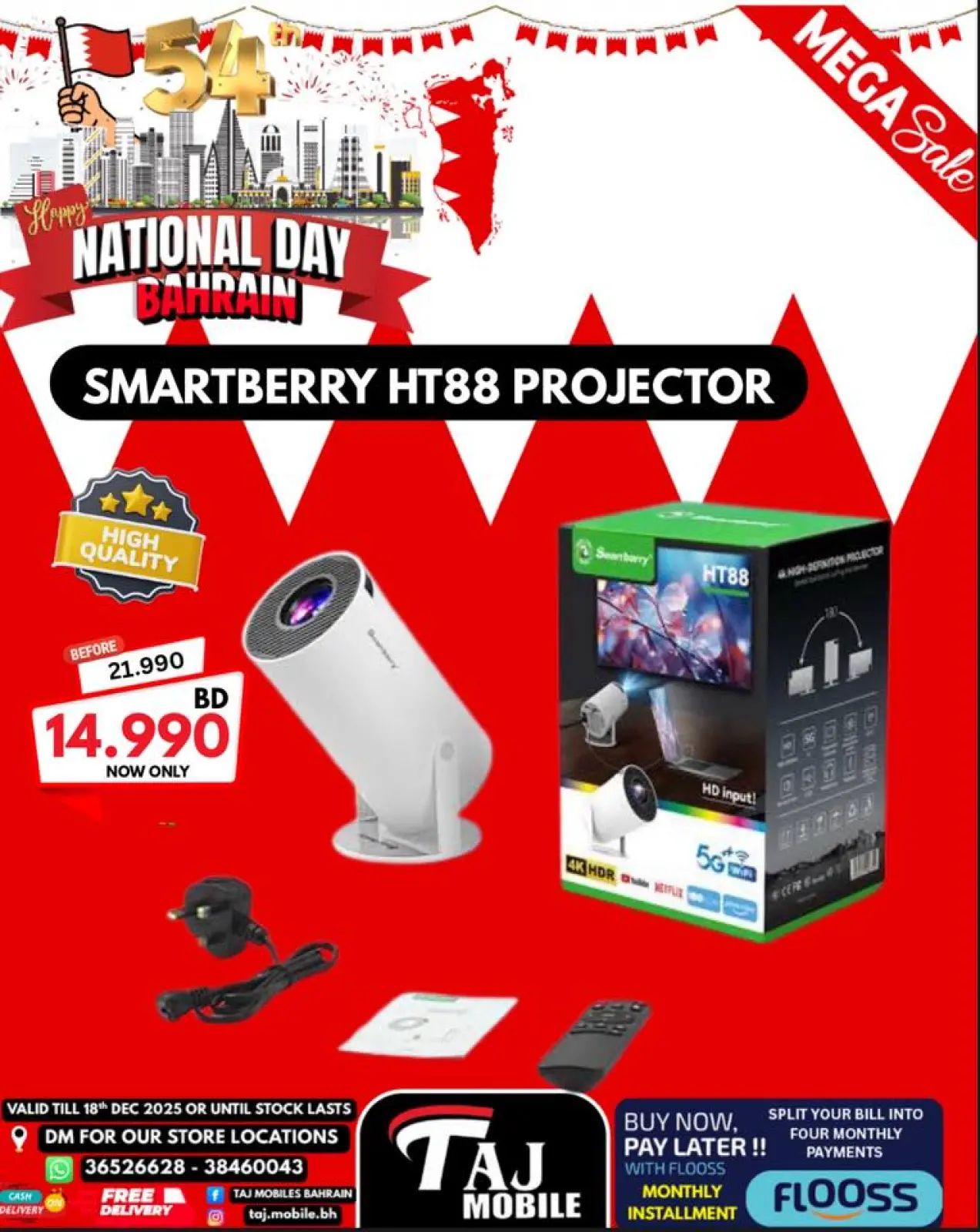 Page 3 in National Day Offers at Taj Mobiles Bahrain