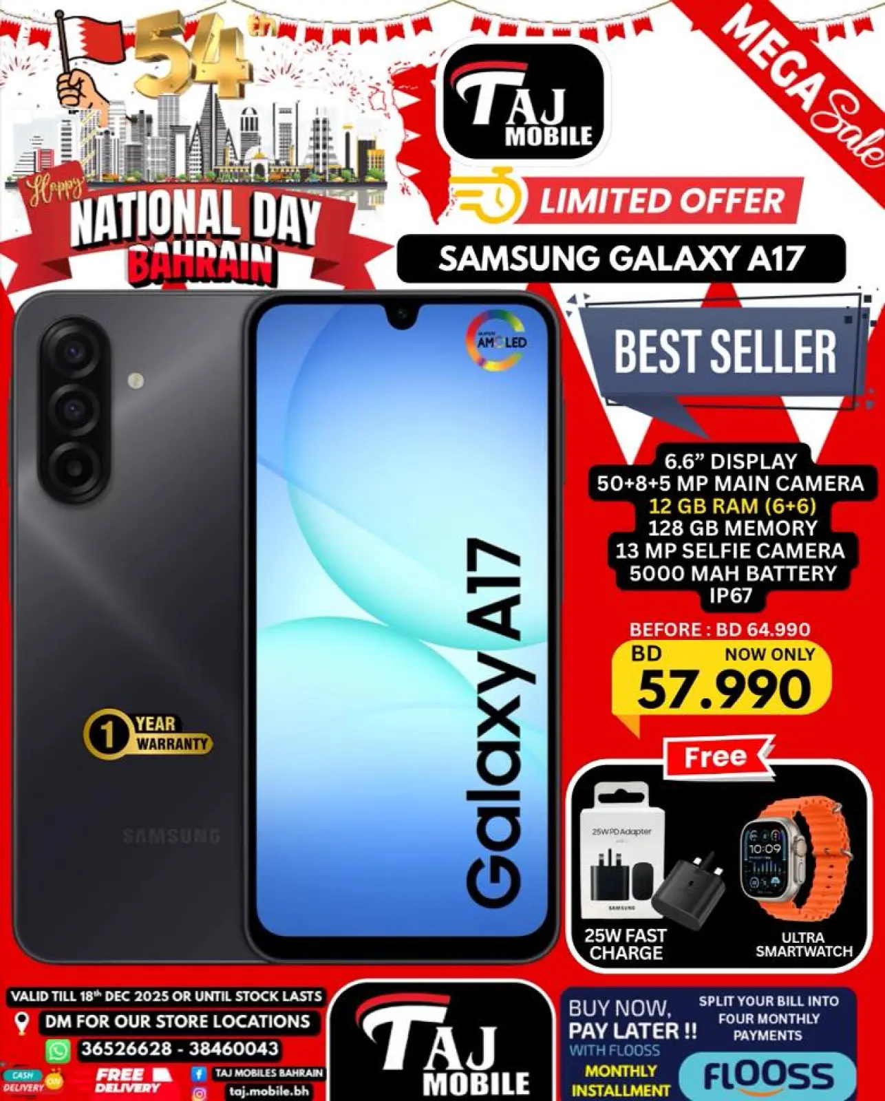 Page 59 in National Day Offers at Taj Mobiles Bahrain